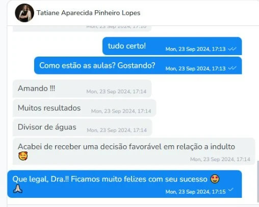 Depoimento divisor de águas na advocacia com indulto