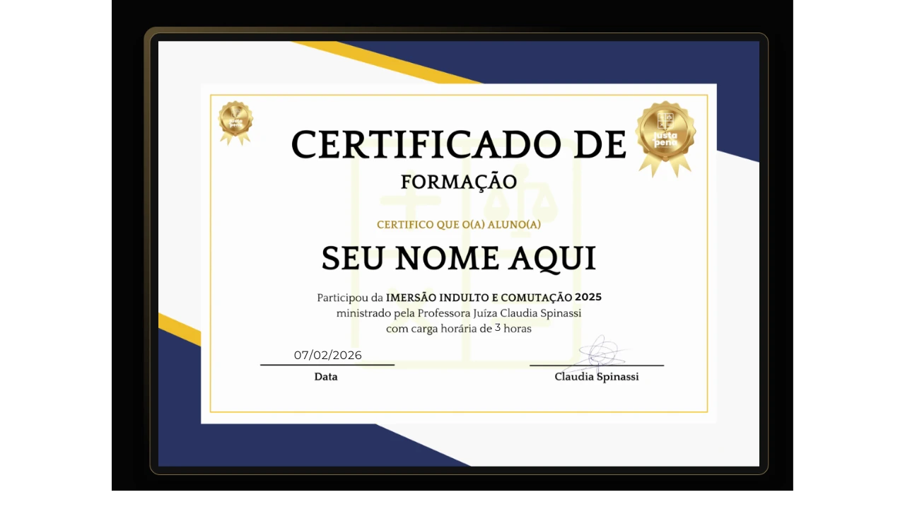 Certificado da Imersão Comutação 2025
